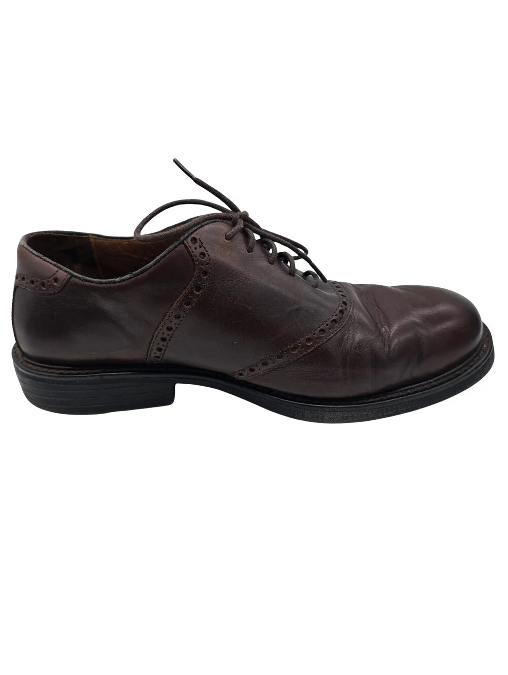 Florsheim Dress Shoes | Men's 10.5W | Brown Leather Cap Toe | Lace-Up Oxford